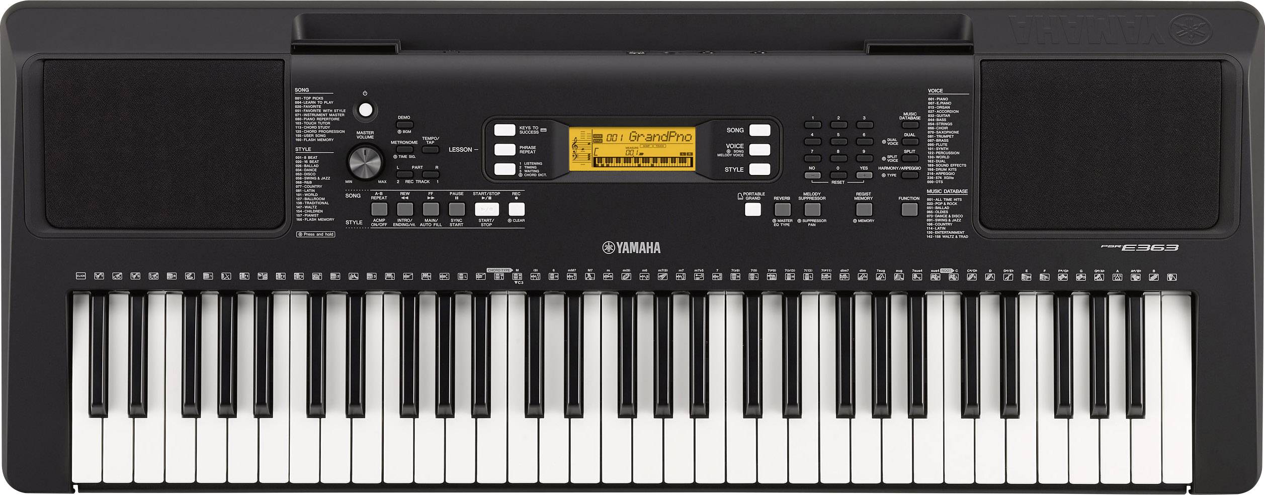 yamaha psr s363