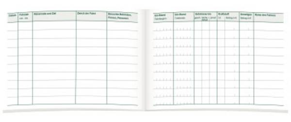RNK Verlag 3119 A6 landscape Log book No. of sheets: 32 Green 1 pc(s)