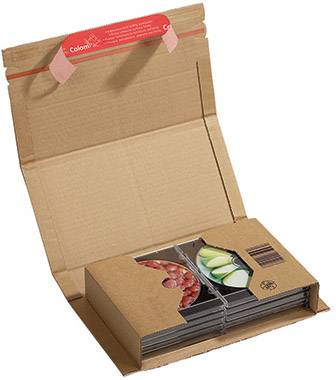 Colompac Shipping box 1554027 Corrugated cardboard A5+ Brown