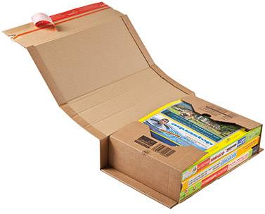 Colompac Shipping box 1554029 Corrugated cardboard A4 Brown