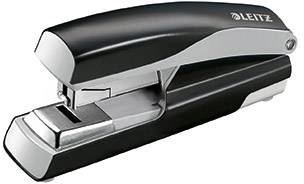 Leitz 5523 New NeXXt 55230095 Flat-stack stapler Black Stapling capacity: 40 sheets (80 g/m²)