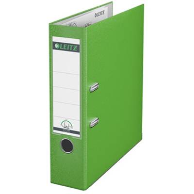 Leitz Folder 1010 A4 Spine width: 80 mm Light green  2 brackets 10105050
