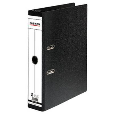 A black lever arch file by Falken.