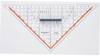 Rumold Triangle 1054 Transparent Hypotenuse length: 25 cm