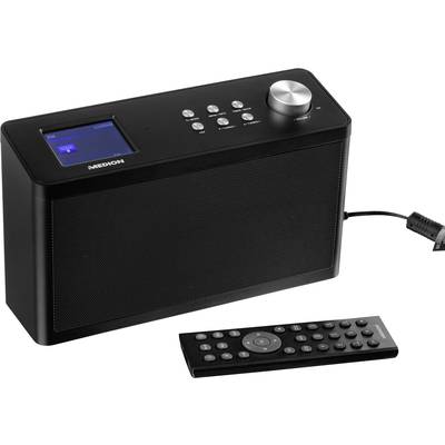 Medion P85060 (MD 87308) Internet kitchen radio DAB+, FM AUX, Internet radio Black-0