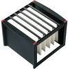 Helit Suspension file boxes Helit - Hängeregistraturregal - Schwarz / Rot H6110092 Black, Red 1 pc(s)