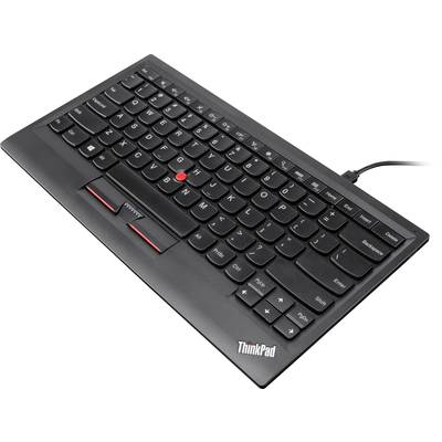 Lenovo Thinkpad Compact USB Keyboard German, QWERTZ Black  