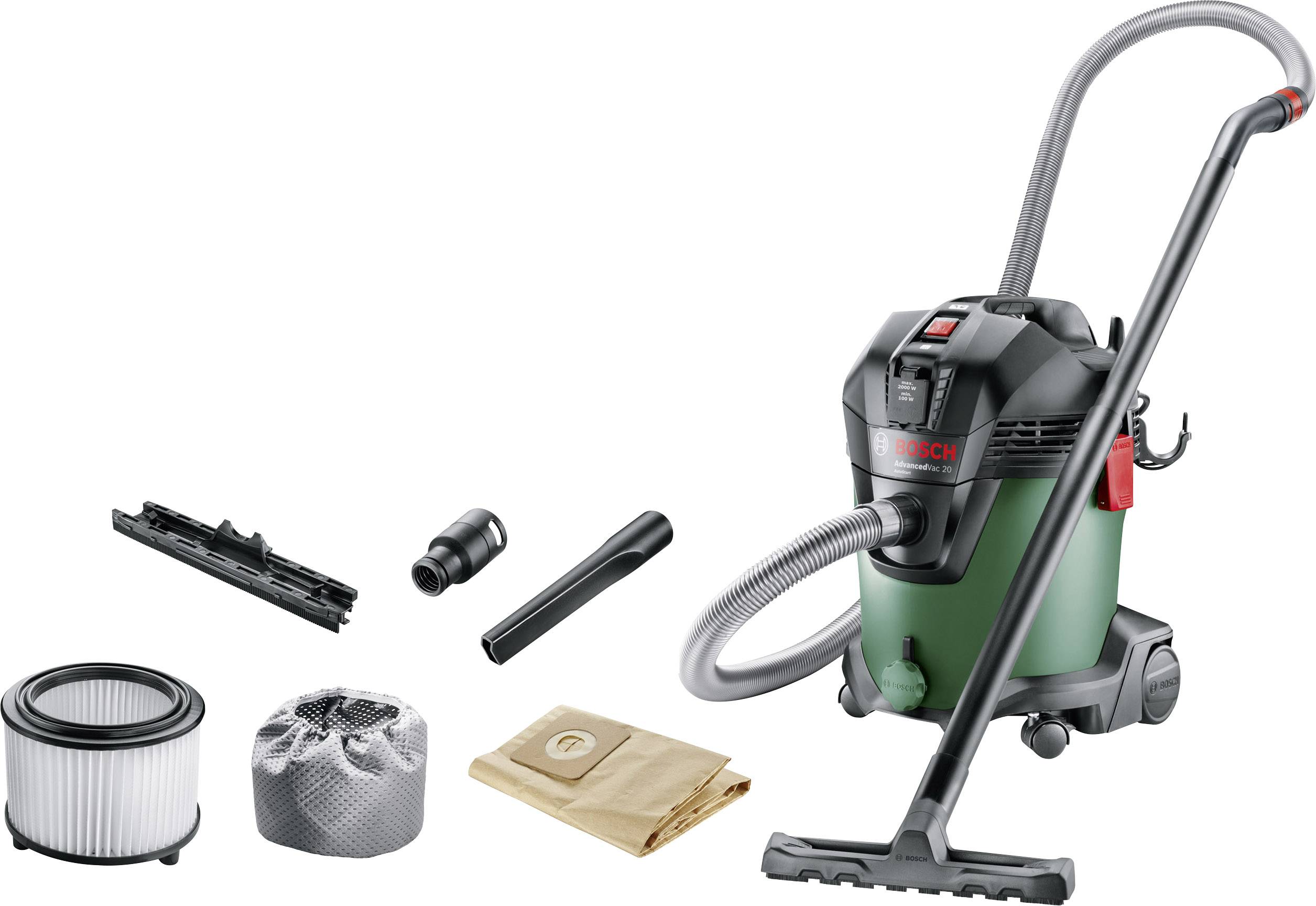 Bosch Home and Garden AdvancedVac 20 06033D1200 Wet/dry vacuum cleaner 1200 W 20 l