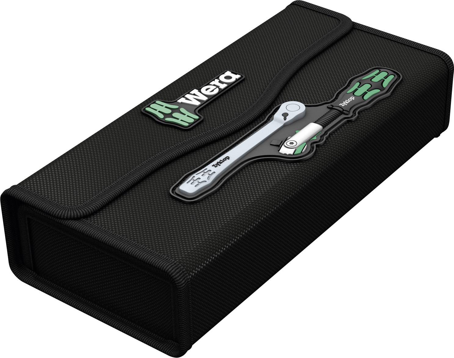 A black case by Wera with tool design, compartment number is visible. Ideal for tool storage.