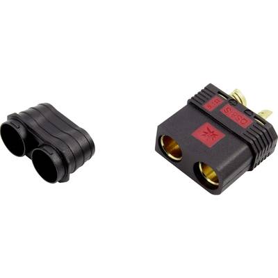 Image of Reely 1555055 Battery receptacle RC120-S Gold-plated 1 pc(s)