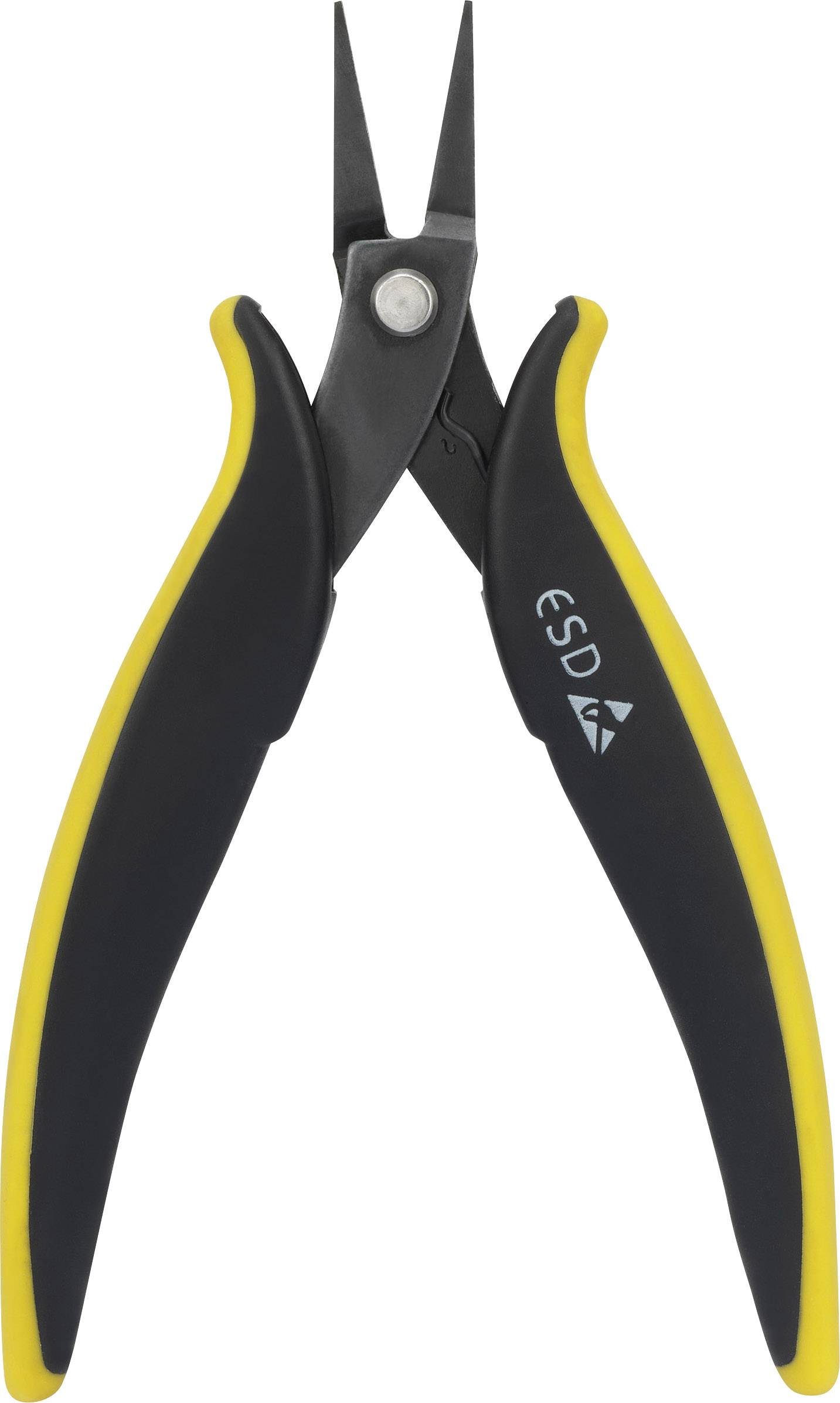 TOOLCRAFT 1555068 Flat nose pliers Flat 144 mm