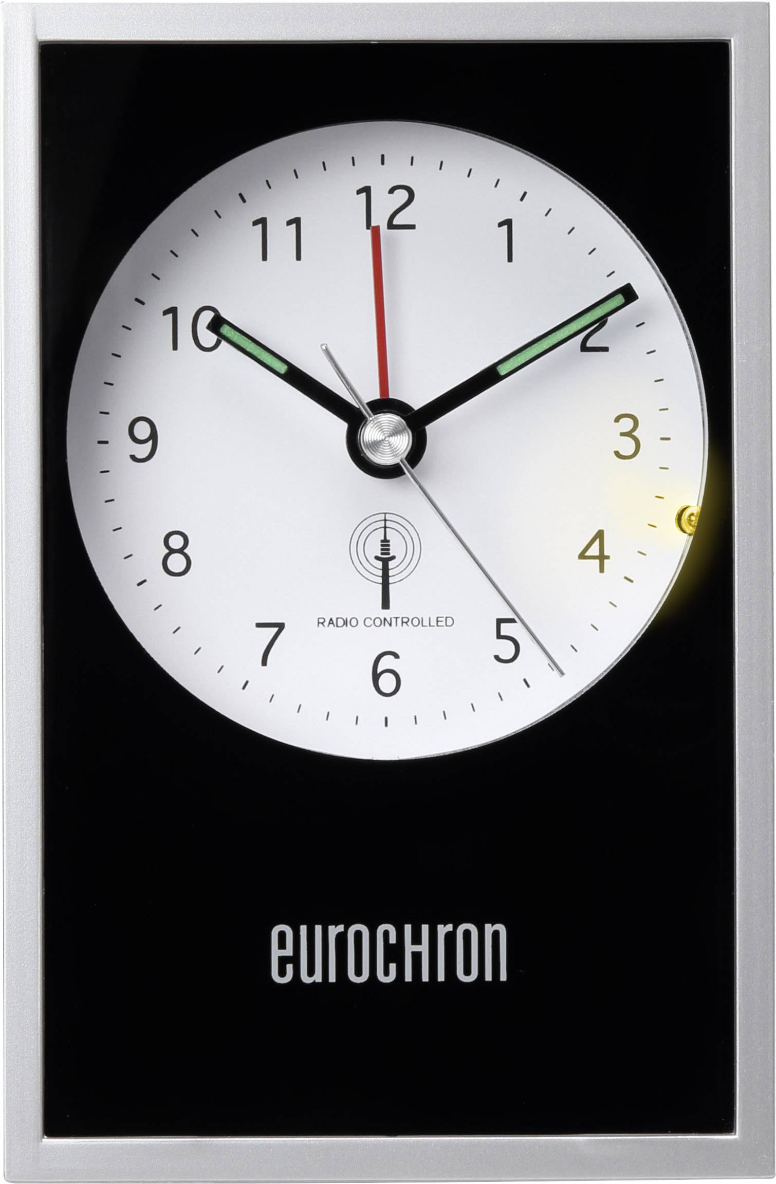 Eurochron EFW 7000 Radio Alarm clock Silver, Black