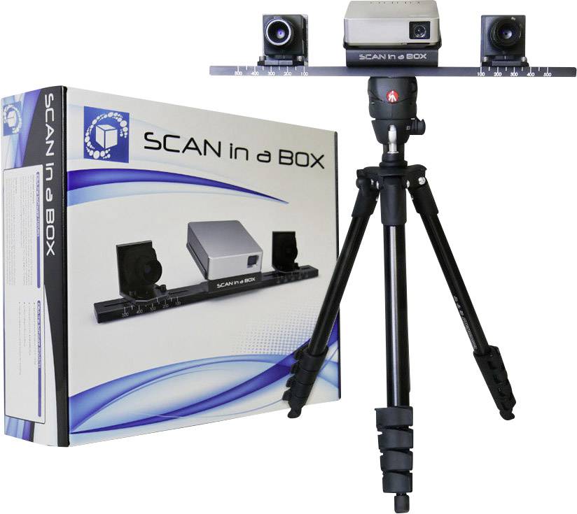 SCAN in a BOX Structured Light 3D scanner