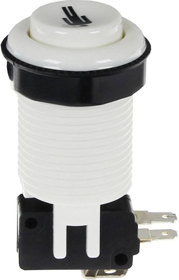 Joy-it Arcade Button mit Mikroschalte Data entry device Black, White Suitable for (single board PCs) Arduino, Banana Pi, Cubieboard, pcDuino, Raspberry Pi®,