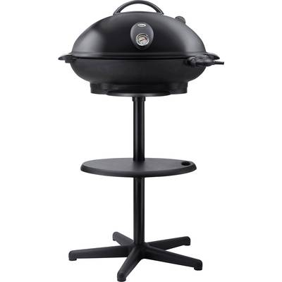 Image of Steba Germany VG 350 Standing BBQ Electric grill Thermometer in lid Black