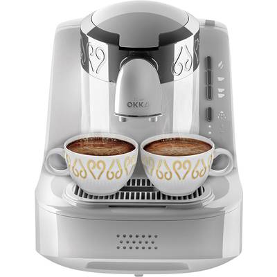 Image of arzum Okka Mocha machine White, Silver