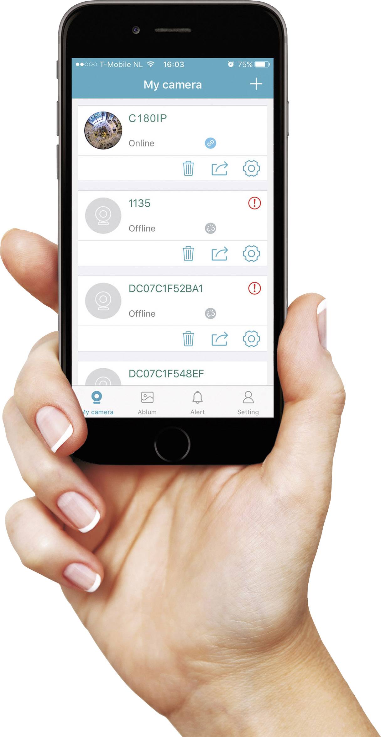 Smartwares C360IP 10.049.10 Wi-Fi IP CCTV camera 1280 x 960 p-5