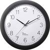 MXP3601B Radio Wall clock 30 cm x 56 mm Black