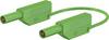 Stäubli SLK425-E/N Safety test lead Banana jack 4 mm Banana jack 4 mm 0.50 m Green 1 pc(s)