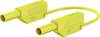Stäubli SLK4075-E/N Safety test lead Banana jack 4 mm Banana jack 4 mm 1.00 m Green, Yellow 1 pc(s)