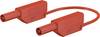 Stäubli SLK4075-E/N Safety test lead Banana jack 4 mm Banana jack 4 mm 0.50 m Red 1 pc(s)
