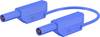 Stäubli SLK4075-E/N Safety test lead Banana jack 4 mm Banana jack 4 mm 0.75 m Blue 1 pc(s)
