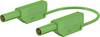 Stäubli SLK4075-E/N Safety test lead Banana jack 4 mm Banana jack 4 mm 0.75 m Green 1 pc(s)