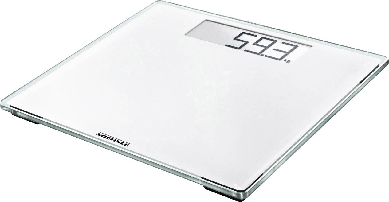 Soehnle Comfort 100 Bathroom scales Digital Weight range=180 kg White