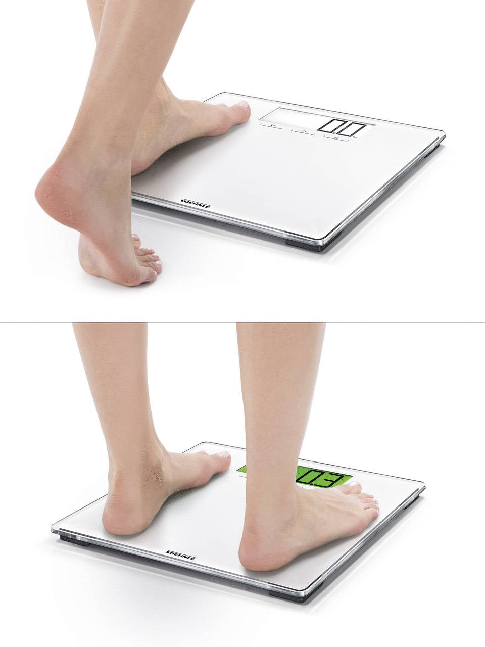 Soehnle Multi 100 Digital bathroom scales 63861 Weight range=180 kg White-1