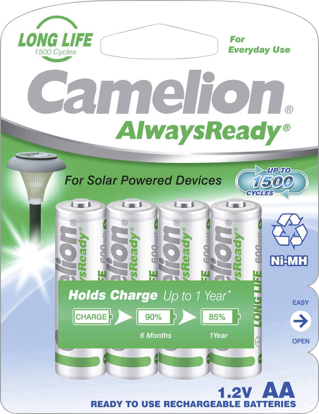 Camelion ALWAYSREADY AA. Аккумулятор Camelion hr03 (AAA) ni-MH 600mah. Баннер Camelion. Long Battery Life.