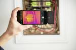 Thermal image camera attachment FLIR ONE PRO for iOS
