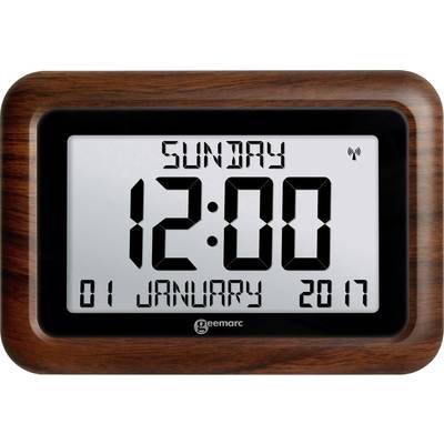 Image of Geemarc 1558323 Quartz Radio clock Wood