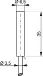 Inductive proximity (sensor) switch with long switching distances