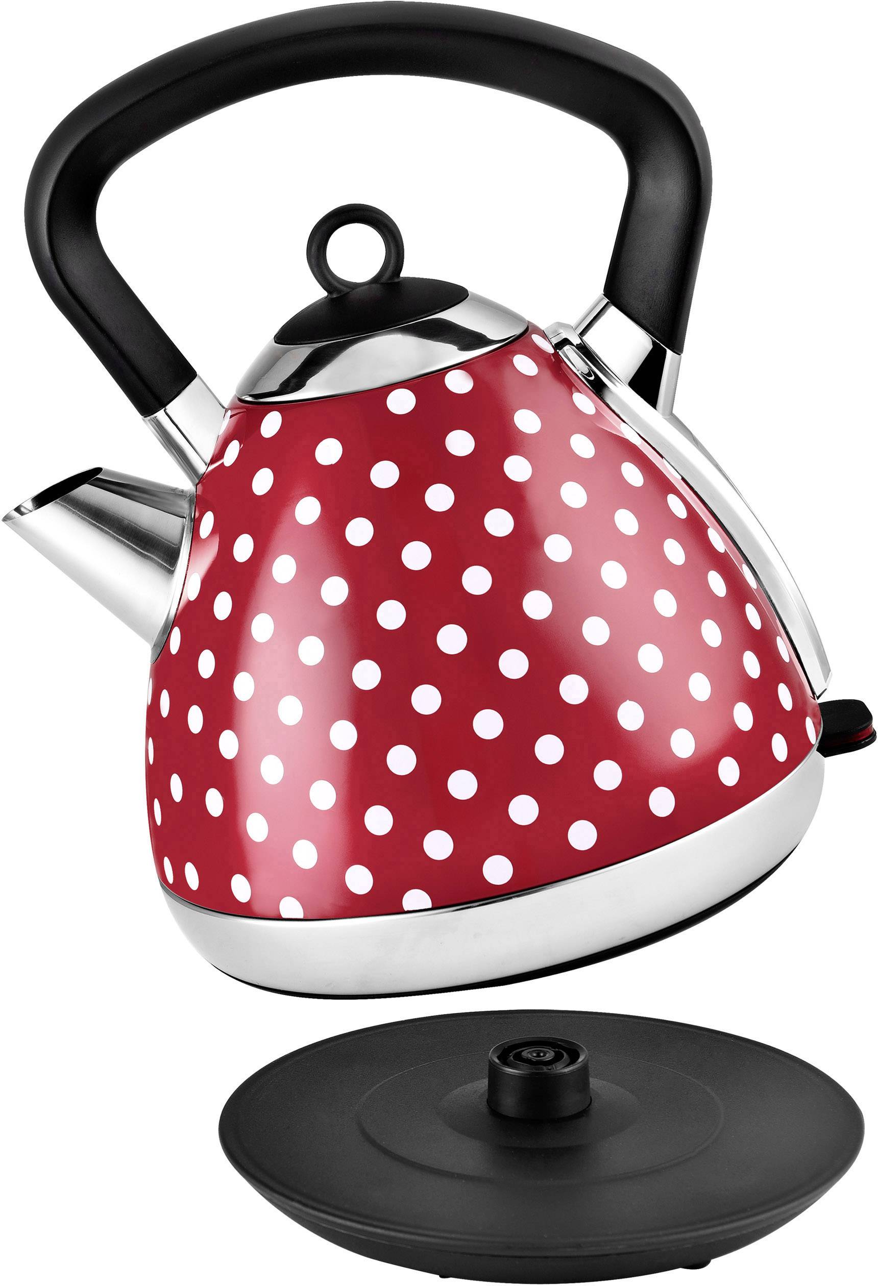 TKG Team Kalorik TKG JK 1045 RWD Kettle Red, White Capacity: 1.7 l-4