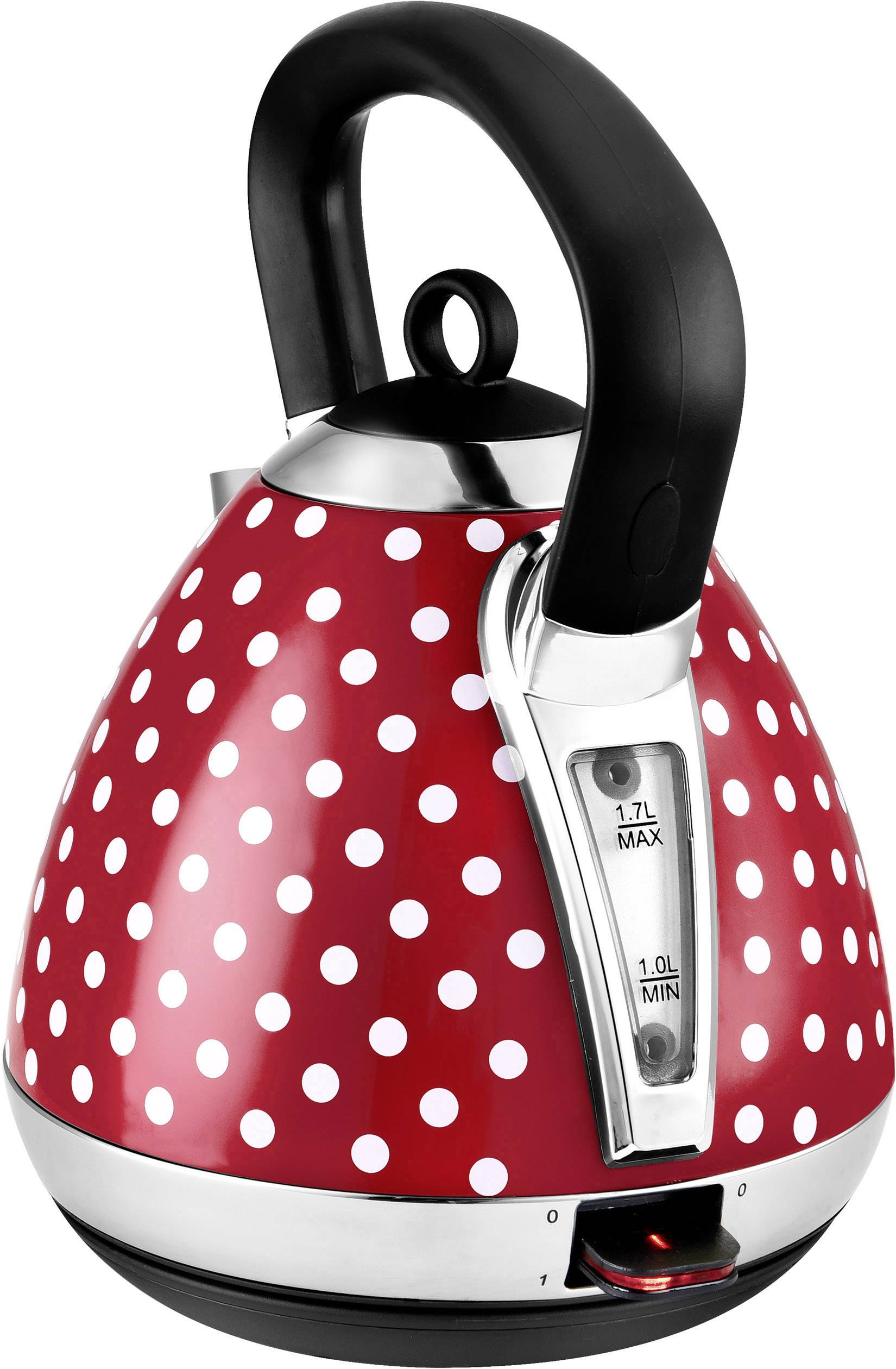 TKG Team Kalorik TKG JK 1045 RWD Kettle Red, White Capacity: 1.7 l-5