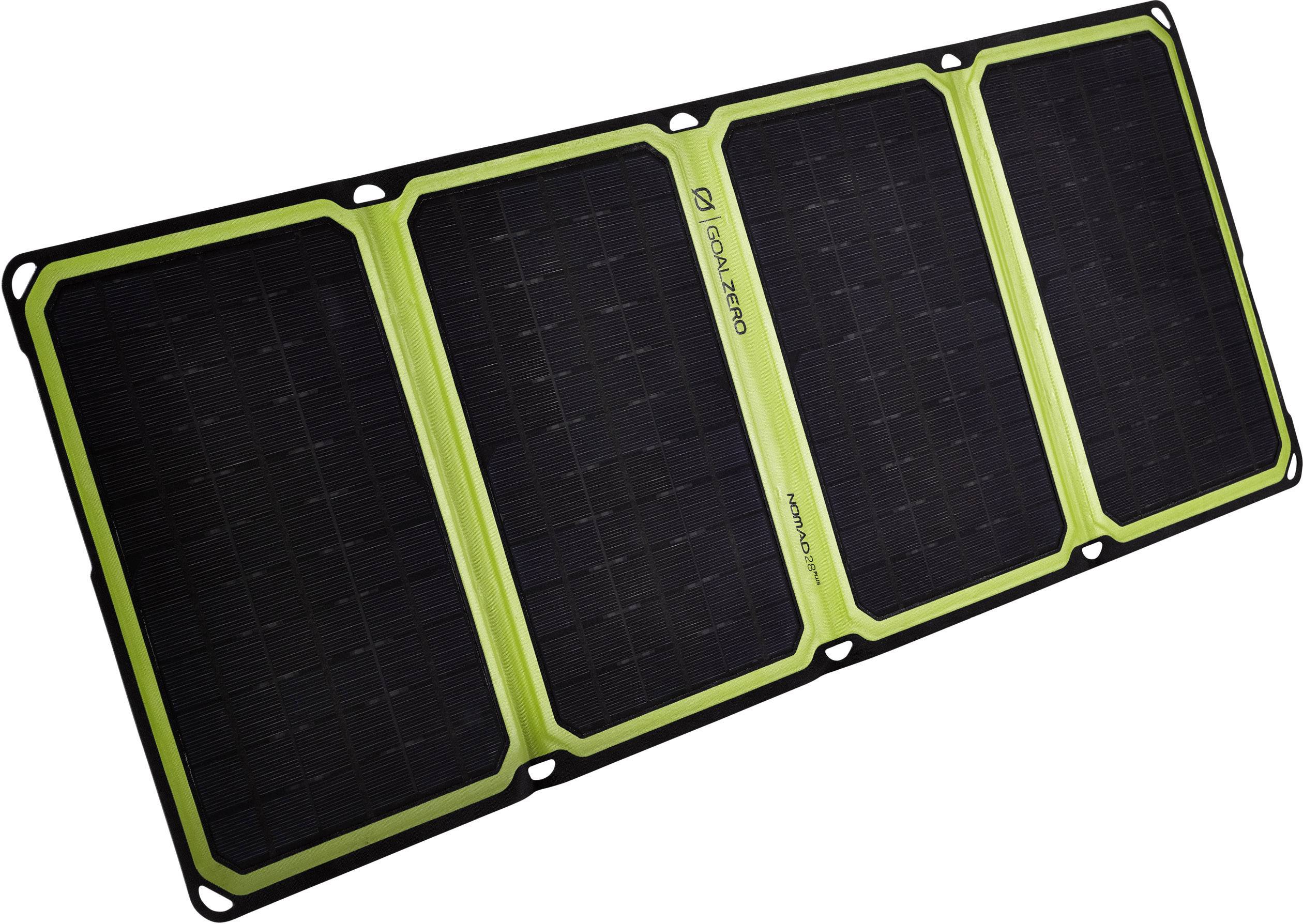 Goal Zero Nomad 28 plus 11805 Solar charger Charging current (max ...