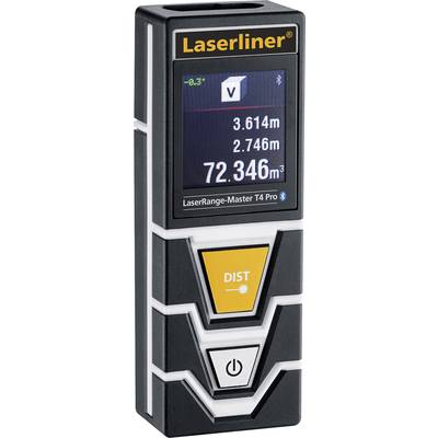 Laserliner LaserRange-Master T4 Pro Laser range finder   Bluetooth Reading range (max.) (details) 40 m