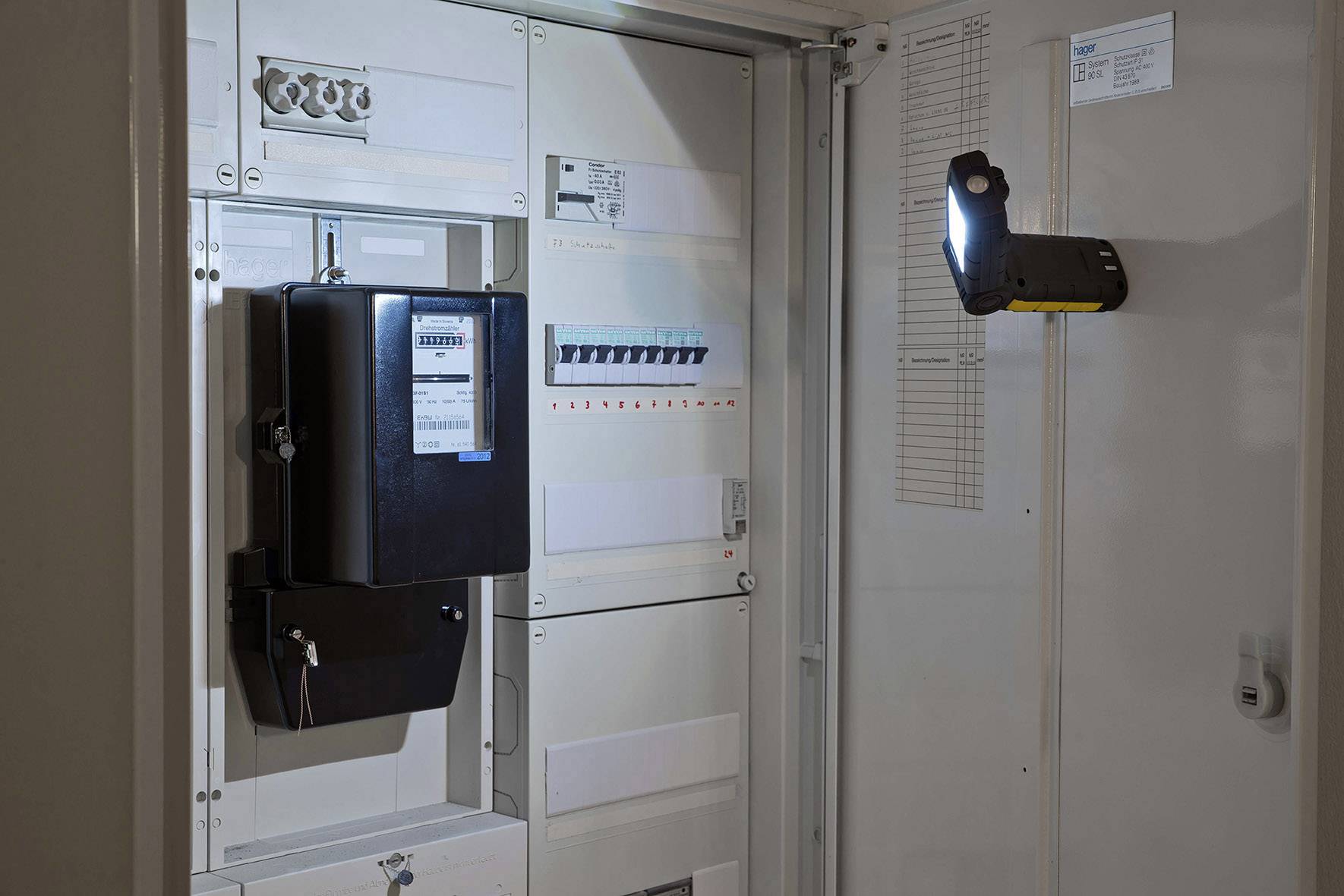 Brennenstuhl HL DA61 LED (monochrome) Work light Magnetic holder, USB interface, Adjustable rechargeable 280 lm 8 h 360 -8