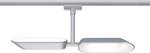 URail LED track spot Dipper 2x652lm 2x8W 2700K 230V chrome matte, white