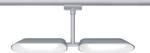 URail LED track spot Dipper 2x652lm 2x8W 2700K 230V chrome matte, white