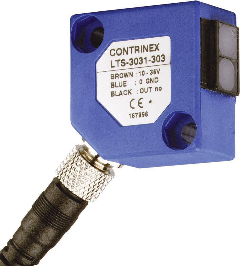 Contrinex 620 100 407 LTS-3031-303 Square Photoelectric Sensor, Compact Size