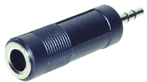 TRU COMPONENTS Jack adapter Jack plug 3.5 mm - Jack socket 6.35mm Stereo Number of pins:3 1 pc(s)