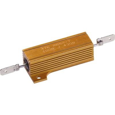 ATE Electronics RB50/7-8R0-J High power resistor 8 Ω Connector clips rectangular 50 W 5 % 1 pc(s) 