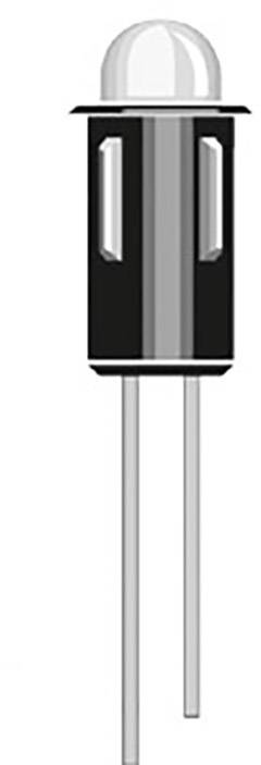 Oshino MD-557UR LED indicator light Ultra red 1.5 V DC 30 mcd