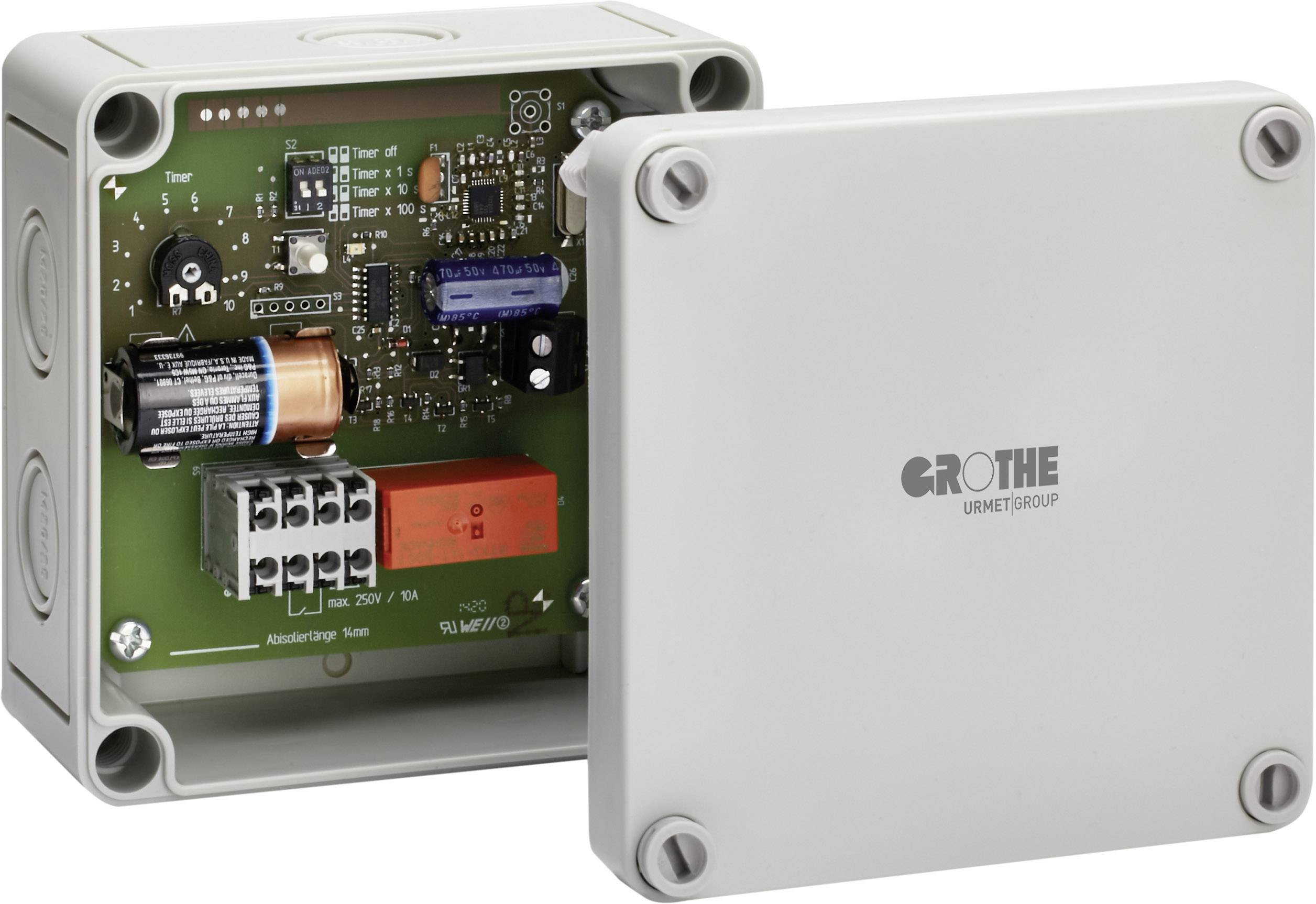 Grothe 43386 Wireless door chime Relay box