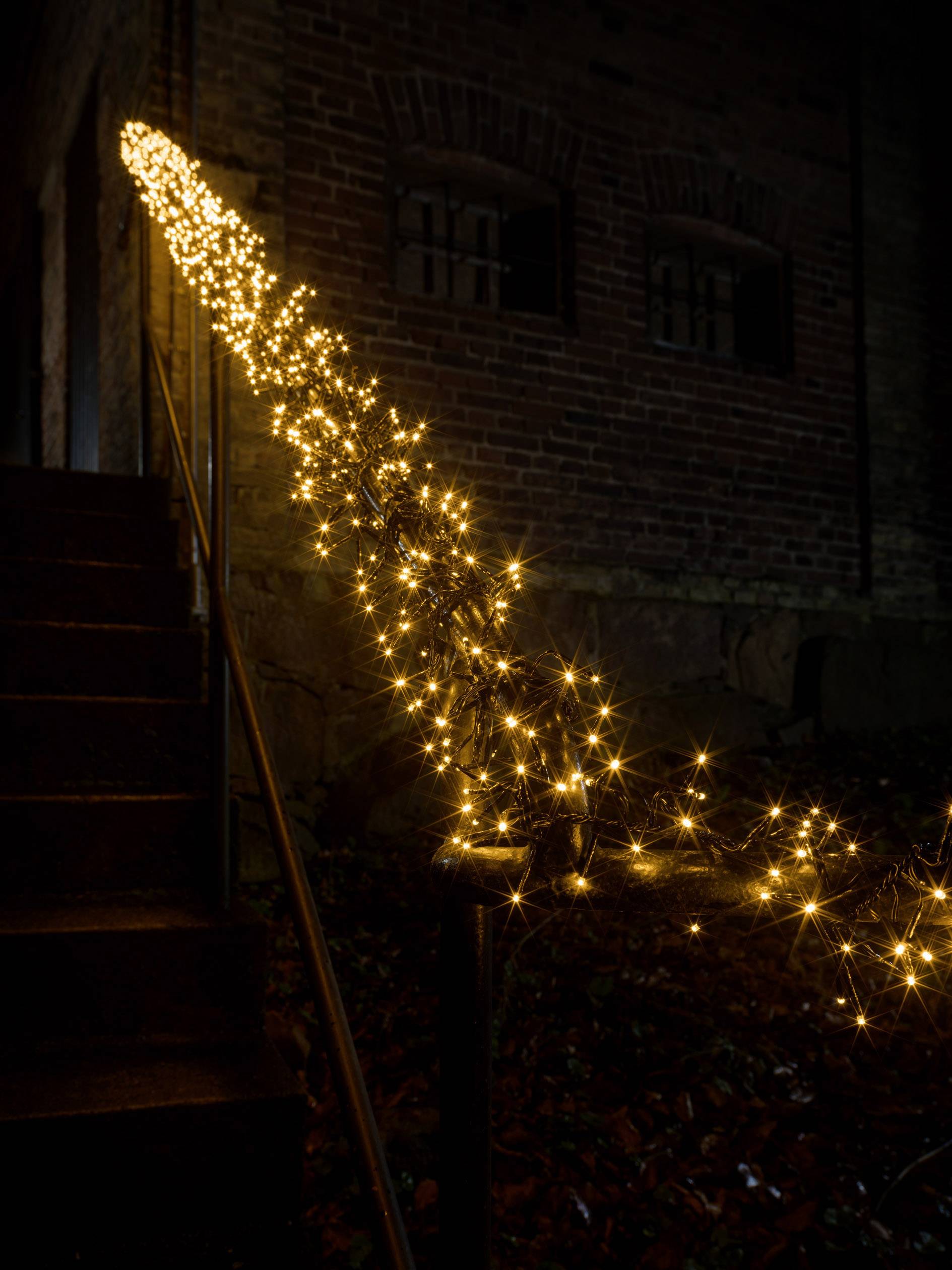 Konstsmide LED (monochrome) Cluster fairy lights 24 V EEC: F (A - G) Fairy light Amber-0