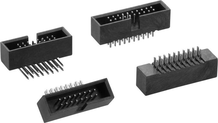 TRU COMPONENTS TC-067236-010-2-00 Pin strip Contact spacing: 1.27 mm Total number of pins: 10 No. of rows: 2 1 pc(s)-0