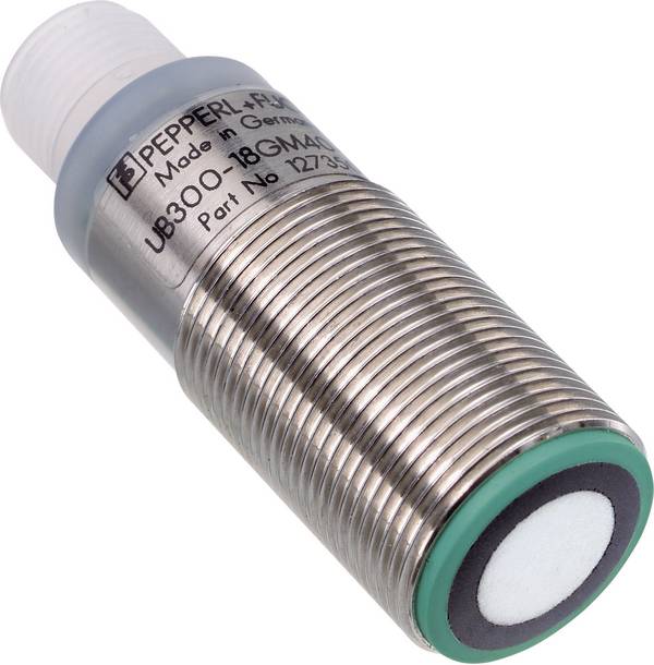 <br> Pepperl+Fuchs<br> Proximity sensor<br> Ultrasound<br> M18<br> <br> PNP<br> UB800-18GM40-E5-V1<br> <br>