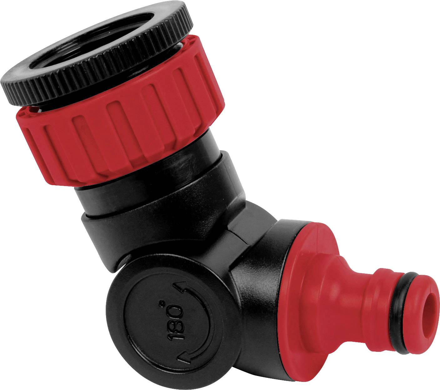 TOOLCRAFT 1561113 Hose elbow connector Hose connector, 30.3 mm (1) IT, 19 mm (3/4) Ø