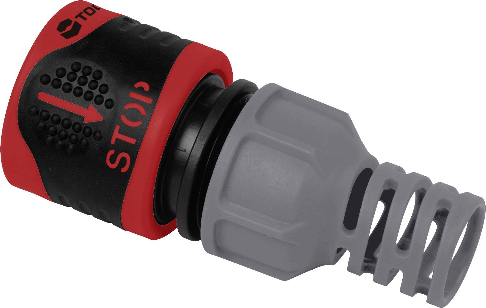 TOOLCRAFT 1561118 Plastic Hose connector 13 mm (1/2) Ø Water stop